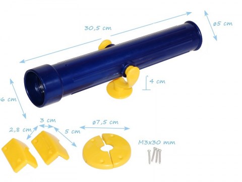 plastic toy kids telescope for climbing frame tree house play house outdoor play children telescope_00